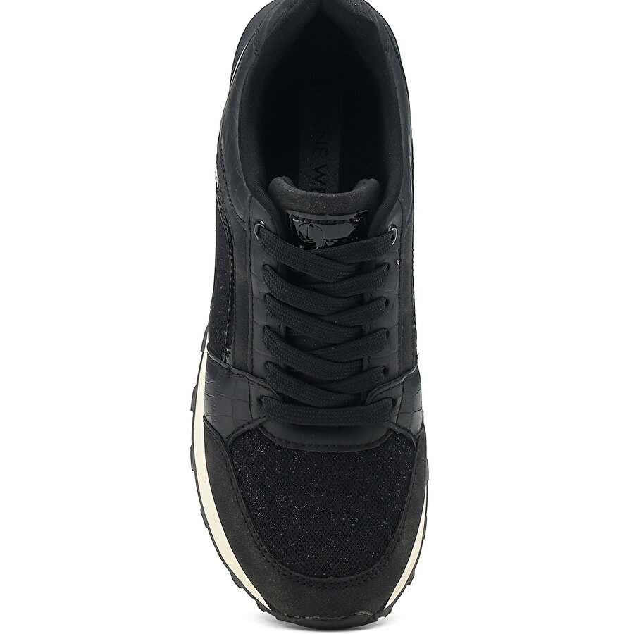 KONTLY 1PR Siyah Kadın Sneaker_5