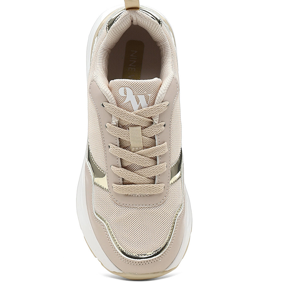 LILAY 1PR Bej Kadın Sneaker_5