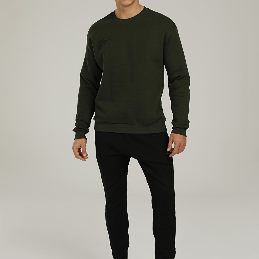 MICHAEL SWEATSHIRT 1PR Haki Erkek Sweatshirt_2
