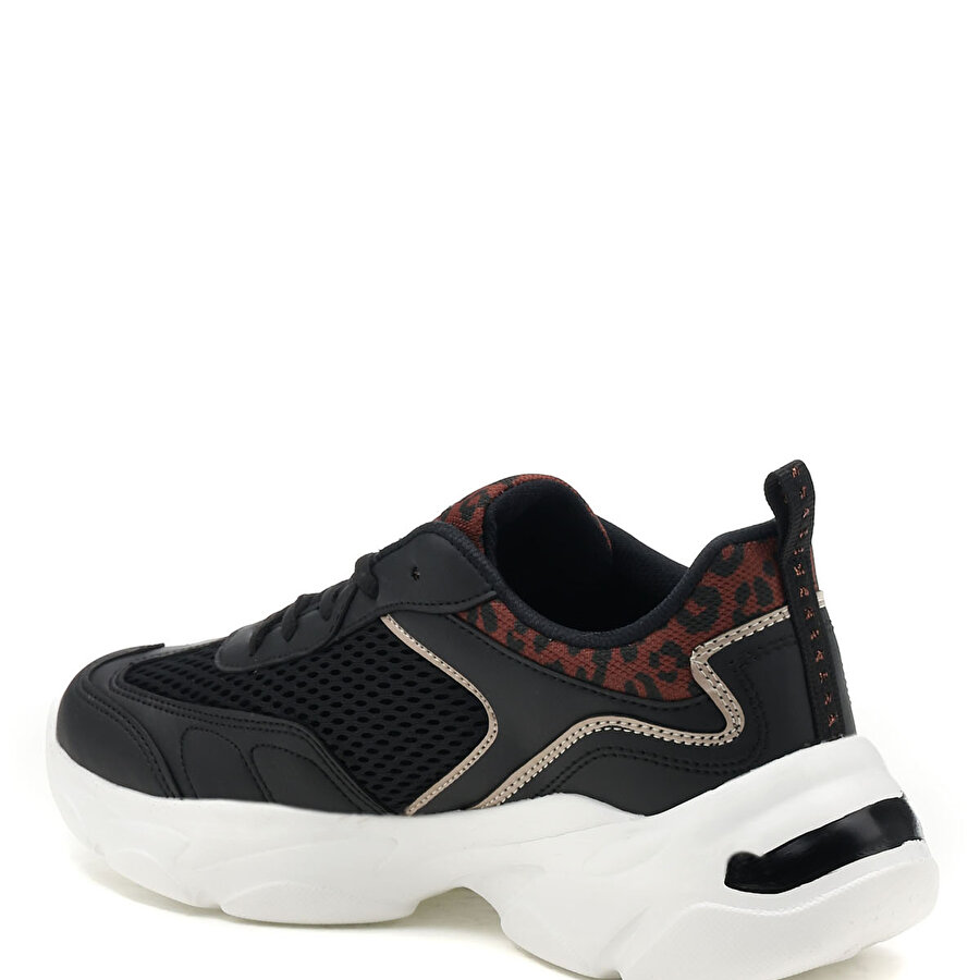 JUDITH TX W 2FX Siyah Kadın Sneaker Ayakkabı_2