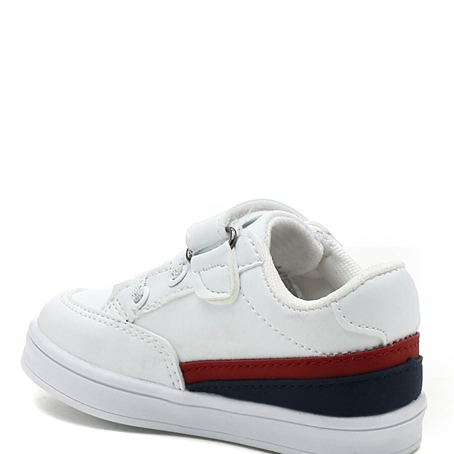 JAMAL 1PR Beyaz Erkek Çocuk Sneaker Ayakkabı_2
