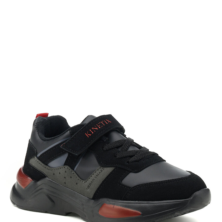 URANUS 1PR Siyah Erkek Çocuk Sneaker_0