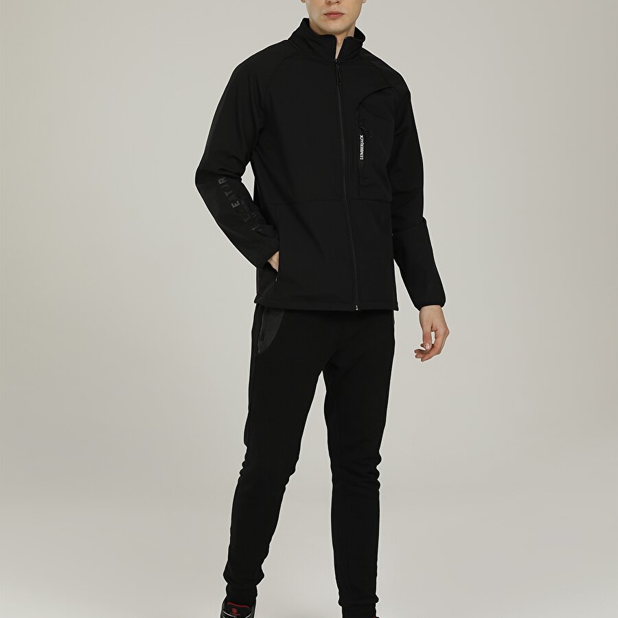 UNIQUE SOFTSHELL 1PR Siyah Erkek Softshell_2