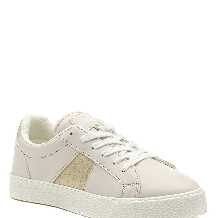 PUDER 2FX Taş Rengi Kadın Sneaker_0