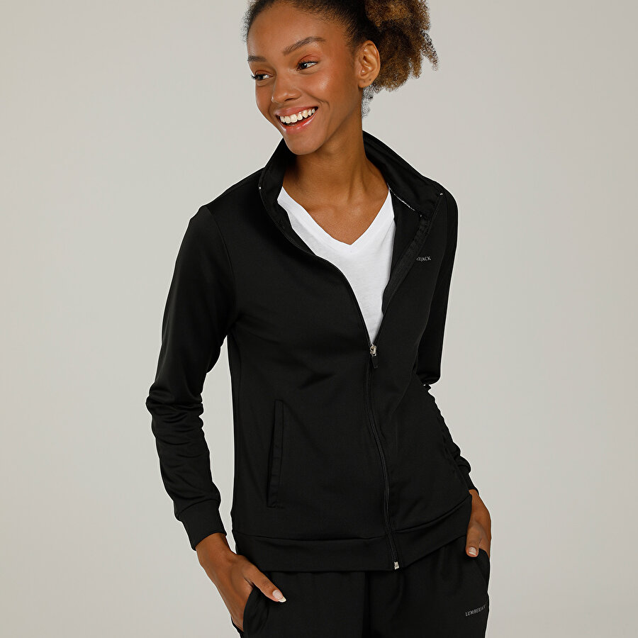 MARY TRACK SUIT 2FX Siyah Kadın Eşofman_3