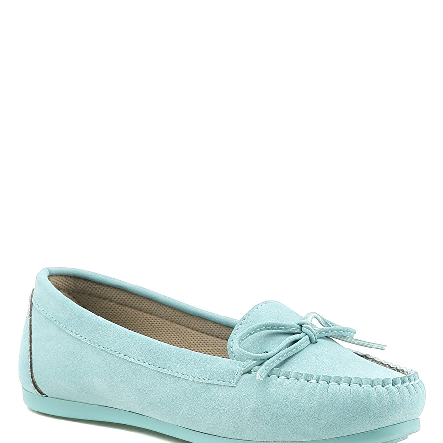 DS20054 2FX Mint Kadın Loafer Ayakkabı_0