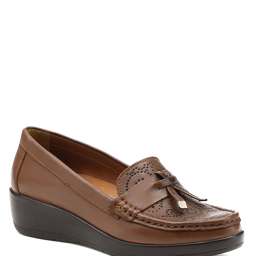 103676.Z2FX Taba Kadın Loafer Ayakkabı_0