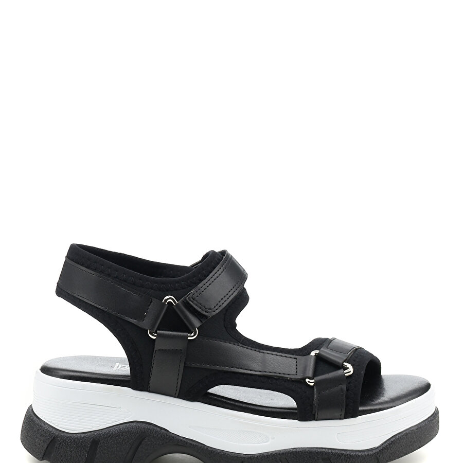 20S-492 2FX Siyah Kadın Spor Sandalet_1