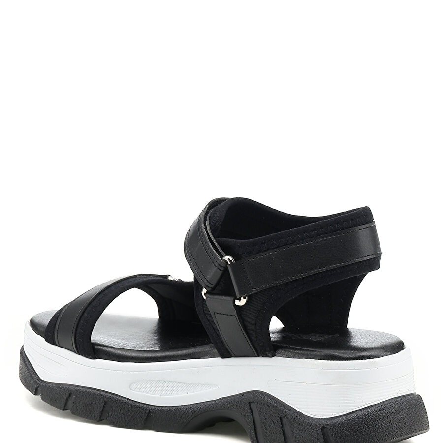 20S-492 2FX Siyah Kadın Spor Sandalet_2
