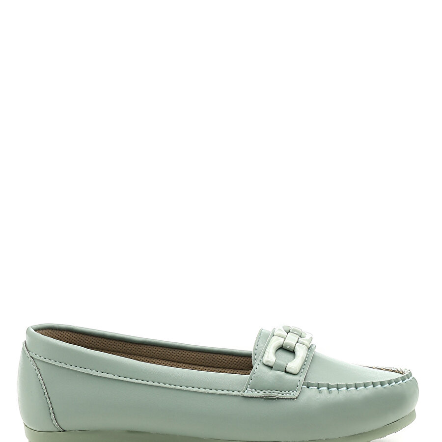 DS22008 2FX Mint Kadın Loafer Ayakkabı_1