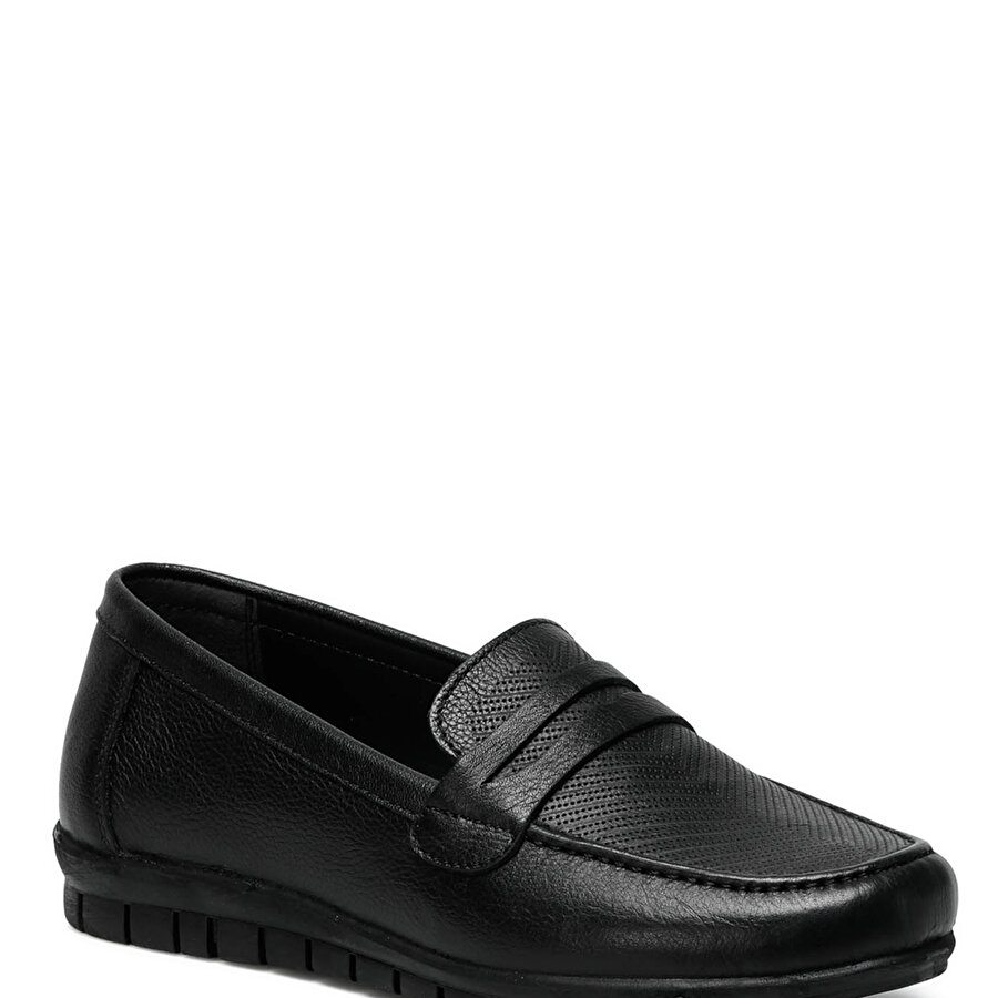 103662.Z2FX Siyah Kadın Loafer Ayakkabı_0