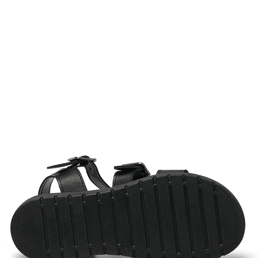 CS22065 2FX  Kadın Kalın Taban Sandalet_3