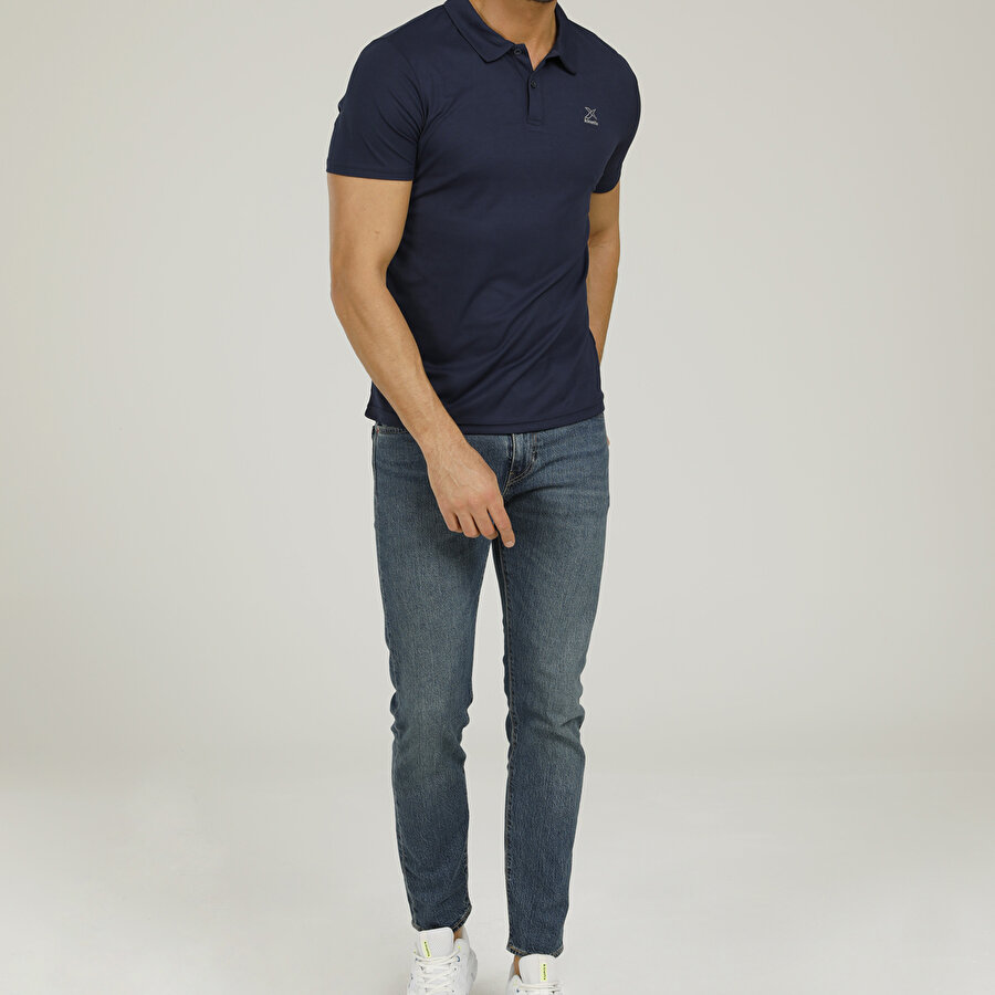 SN328 OLIVER BASIC POLO T  Erkek Kısa Kol T-Shirt_0
