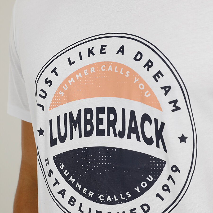CT1139 ISLAND LOGO T-SHIR  Erkek Kısa Kol T-Shirt_3