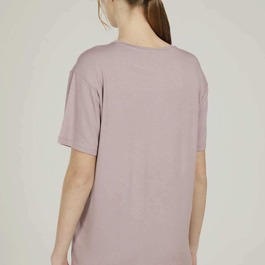 SN784 LINA SLOGAN T-SHIRT  Kadın Kısa Kol T-Shirt_1