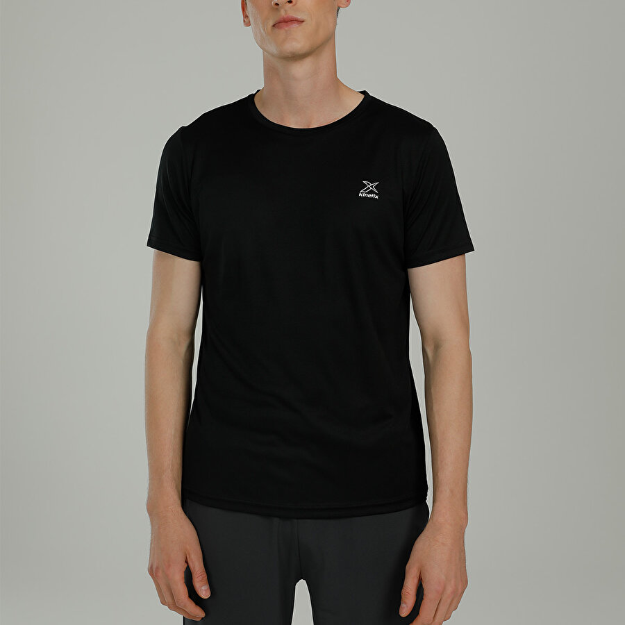 SN225 BASIC PES C NECK T-  Erkek Kısa Kol T-Shirt_0