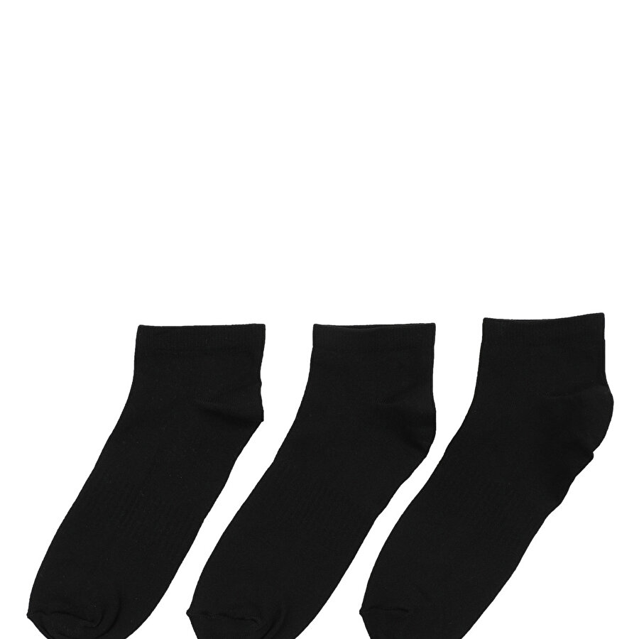 MAXY 3LU PATIK 2FX Siyah Erkek Çorap