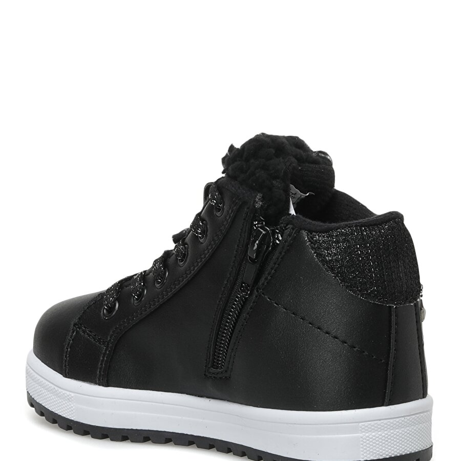 PELLİ 2PR Siyah Kız Çocuk High Sneaker_2