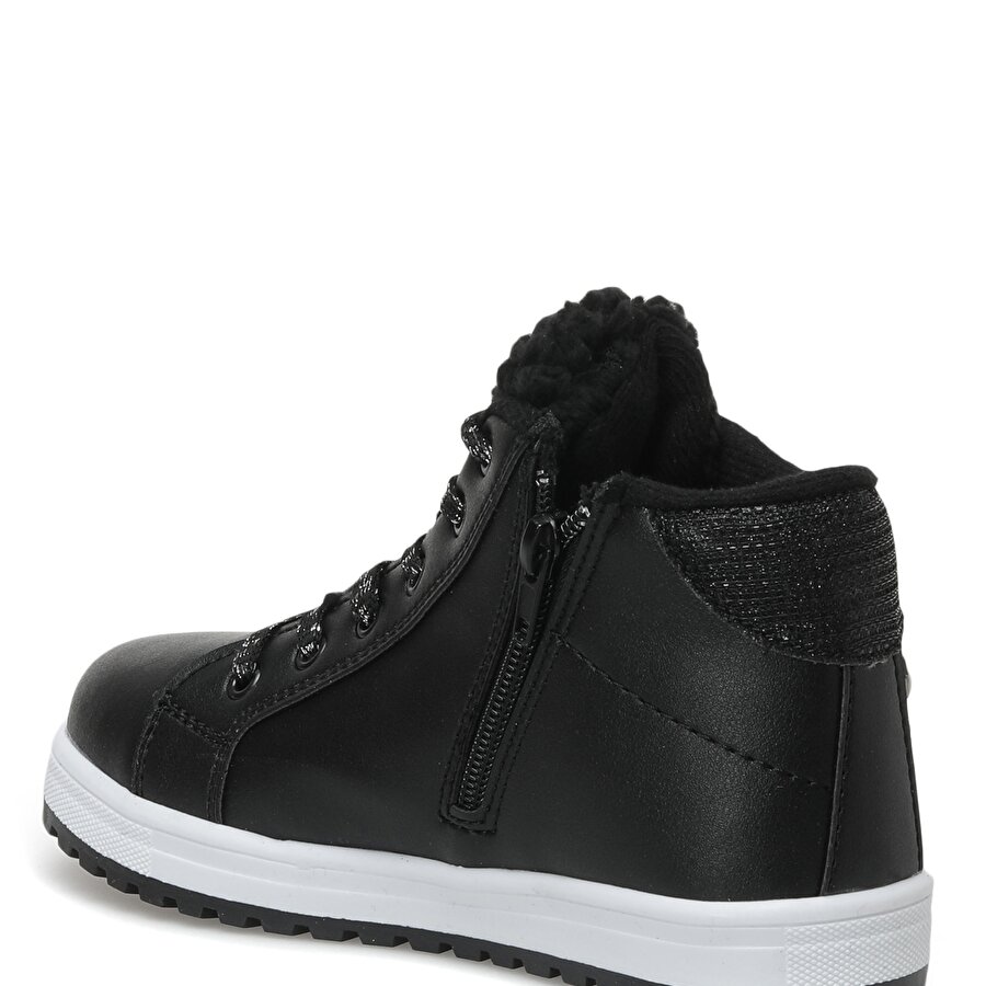 PELLİ.F 2PR Siyah Kız Çocuk High Sneaker_2