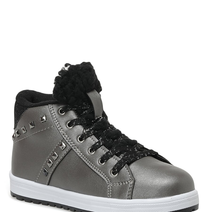 PELLİ.F 2PR Gümüş Kız Çocuk High Sneaker_0