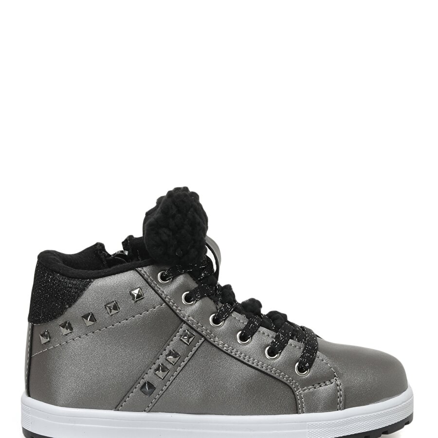PELLİ.F 2PR Gümüş Kız Çocuk High Sneaker_1