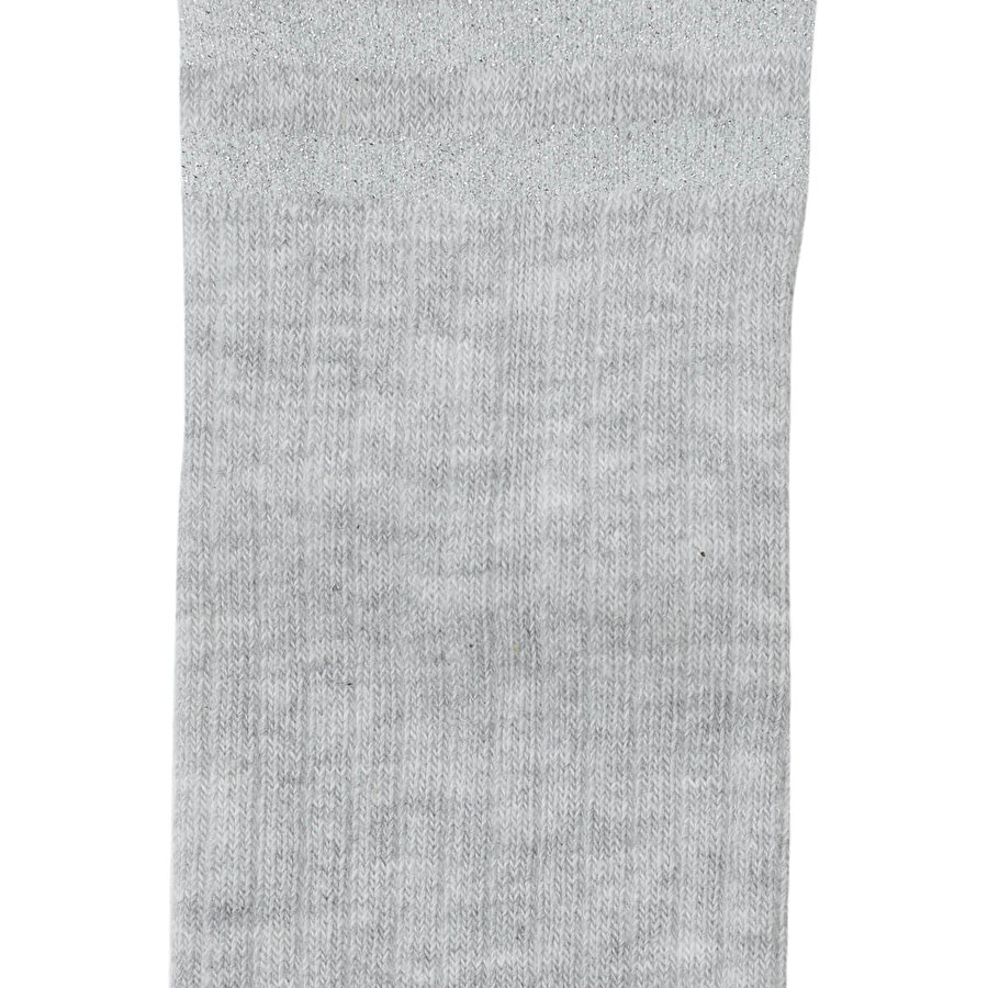 SIM CIZGI TIGHTS-G 2PR GRI Kız Çocuk Külotlu Çorap_1