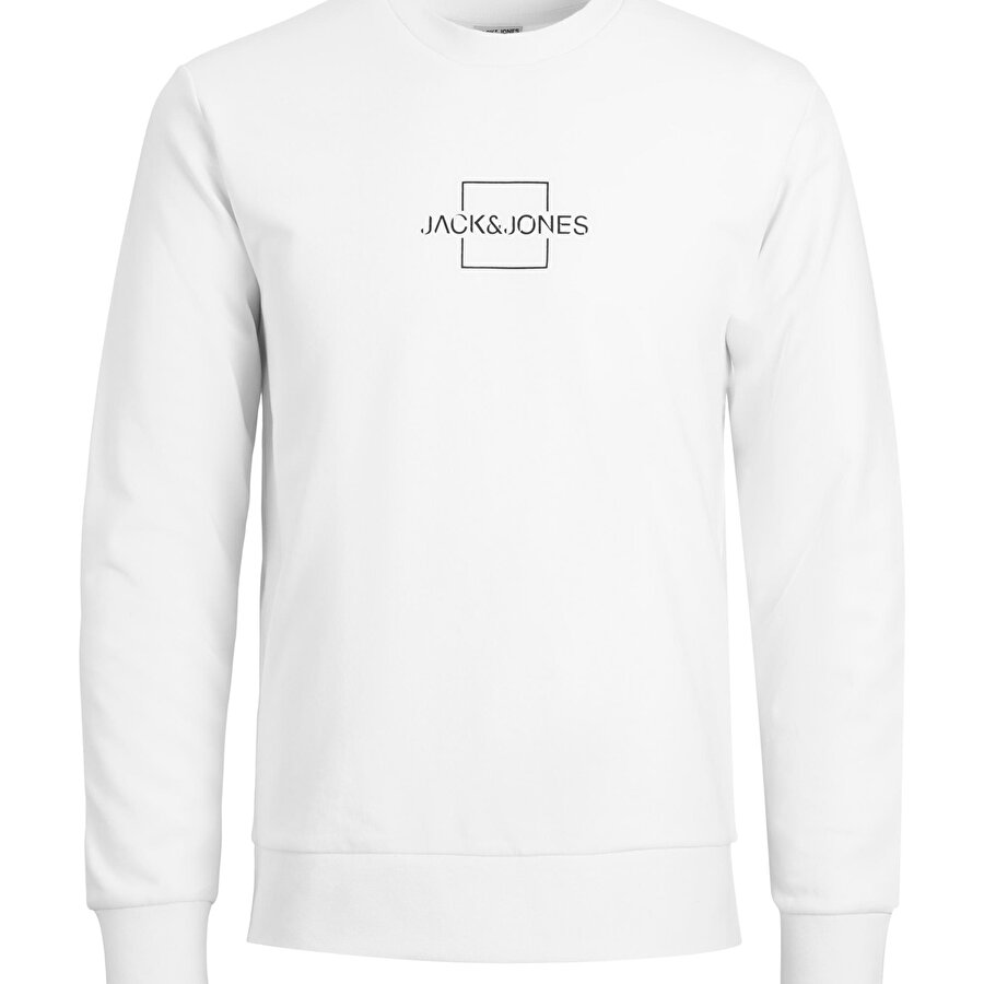 JCOCARE CREW NECK SWEAT 3 Beyaz Erkek Sweatshirt 549.99 Flo Civar