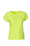 W-18074 CODY KK TSHIRT BA Sarı Kadın Kısa Kol T-Shirt