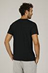 PAINT T-SHIRT Siyah Erkek Kısa Kol T-Shirt