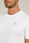 CT102 BASIC C-NECK T-SHIR Beyaz Erkek Kısa Kol T-Shirt