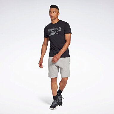 ID Camo T-Shirt Siyah Erkek Kısa Kol T-Shirt