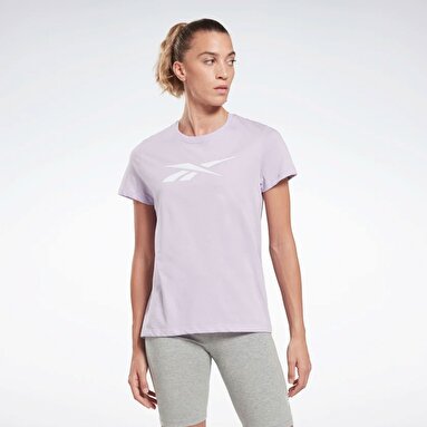 TE Graphic Tee - Vector Lila Kadın Kısa Kol T-Shirt