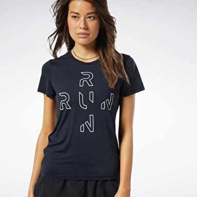 OSR SS AC TEE Siyah Kadın Kısa Kol T-Shirt