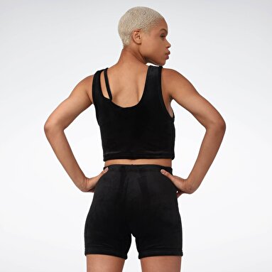 CL WDE PLUSH TANK Siyah Kadın Atlet