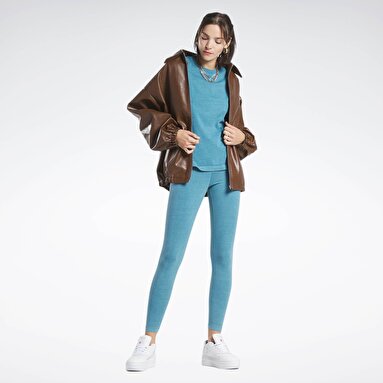 CL RBK ND LEGGING Mavi Kadın Tayt