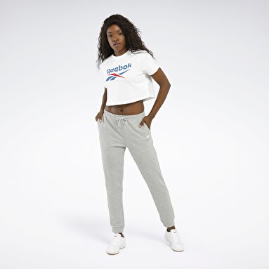 ID T-SHIRT Beyaz Kadın Kısa Kol T-Shirt