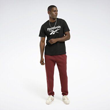 RI LEFT LEG JOGGER Bordo Erkek Eşofman Altı