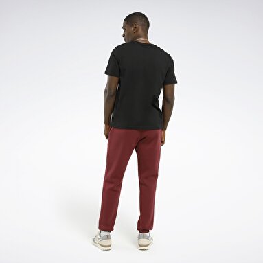 RI LEFT LEG JOGGER Bordo Erkek Eşofman Altı