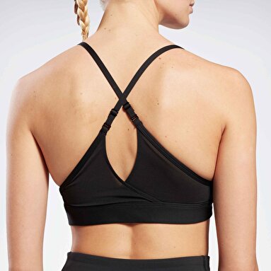 LUX STRAPPY SPORTS BRA Siyah Kadın Bra