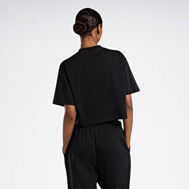 CL AE ARCHIVE FIT FT PANT Siyah Kadın Kısa Kol T-Shirt