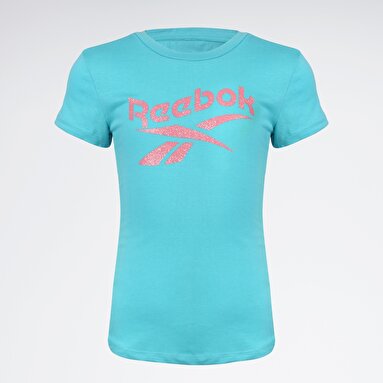 BIG  WAVY TEE Mavi Kız Çocuk Kısa Kol T-Shirt