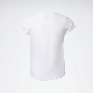 LOCK UP TEE Beyaz Kız Çocuk Kısa Kol T-Shirt