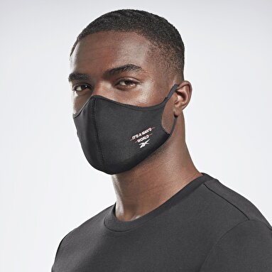 FACE COVER LARGE (I Siyah Unisex Maske