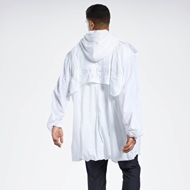 R X Juun.J Windbrea Beyaz Unisex Ceket
