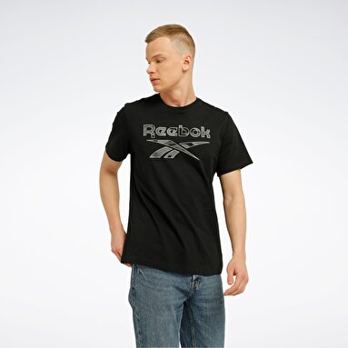 ID Camo T-Sh Siyah Erkek Kısa Kol T-Shirt