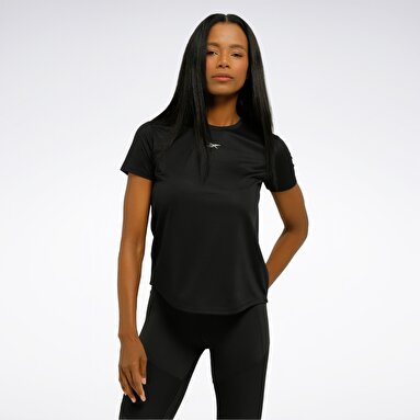 RUNNING SPEEDWICK TEE Siyah Kadın Kısa Kol T-Shirt