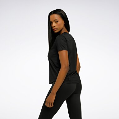 RUNNING SPEEDWICK TEE Siyah Kadın Kısa Kol T-Shirt