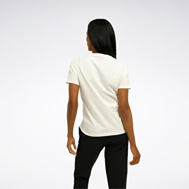 GRADIENT GRAPHIC TEE Ekru Kadın Kısa Kol T-Shirt