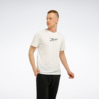 TRAIN SPEEDWICK GFX TEE Beyaz Erkek Kısa Kol T-Shirt
