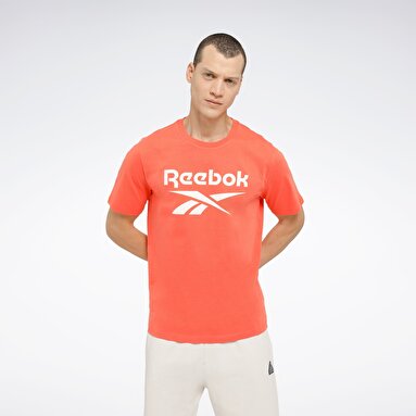 IDENTITY BIG LOGO Turuncu Erkek Kısa Kol T-Shirt